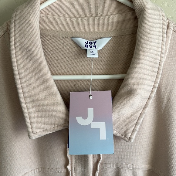 NWT JoyLab Target French Terry Button Down Shacket - Picture 4 of 6